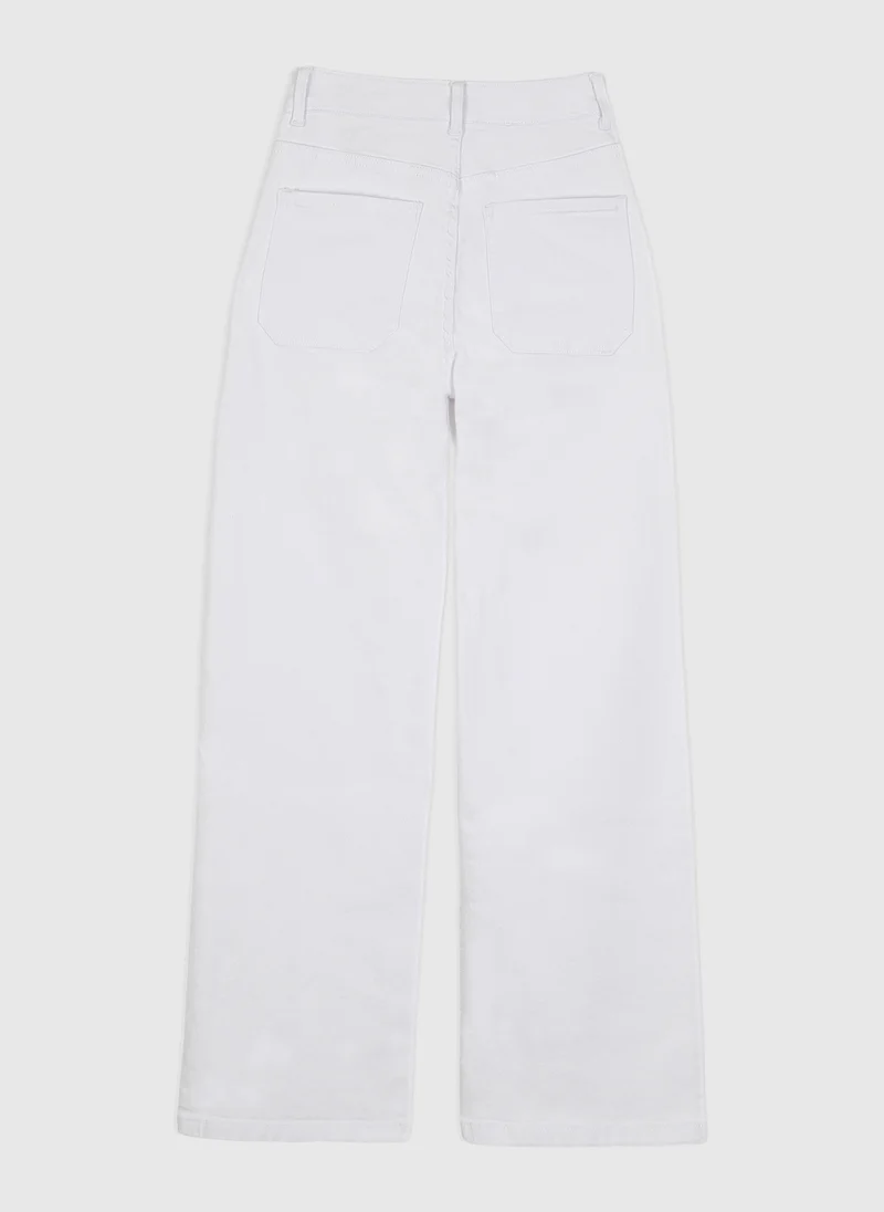 PANTALON PITRESS blanc