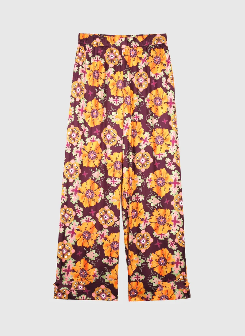 PANTALON ROZENA mandalia violine