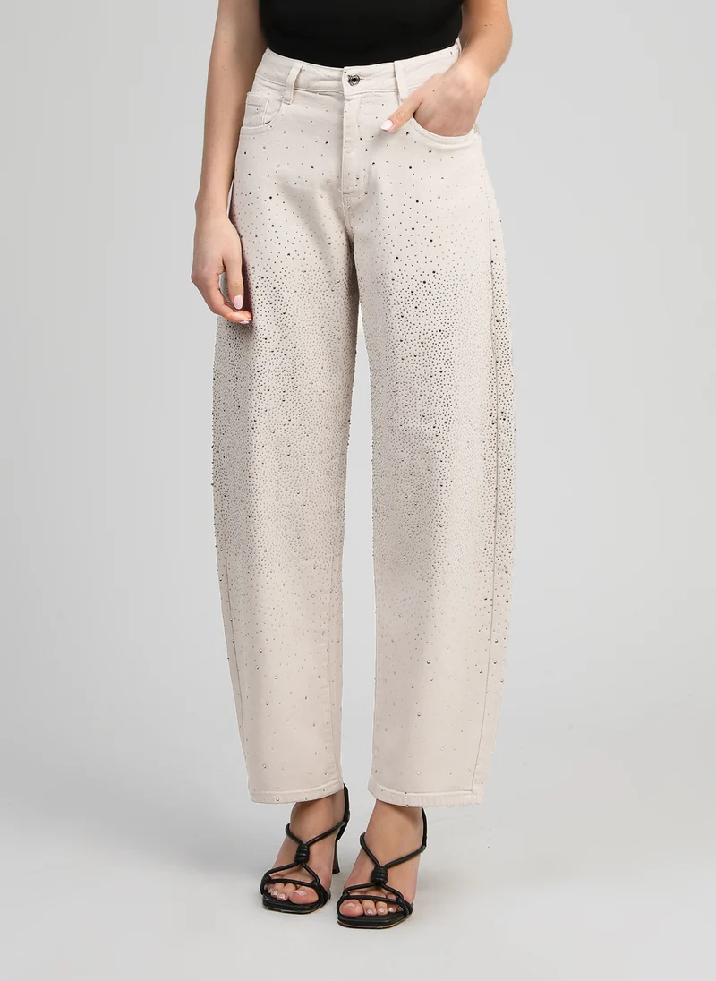 PANTALON PALONE beige delave