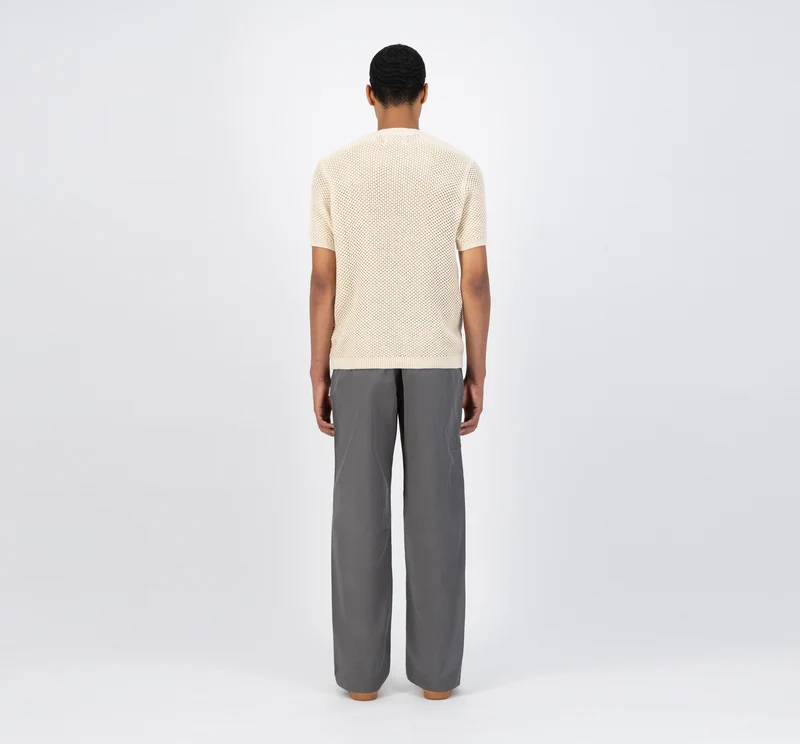 T-shirt en maille Kiewic - Crème