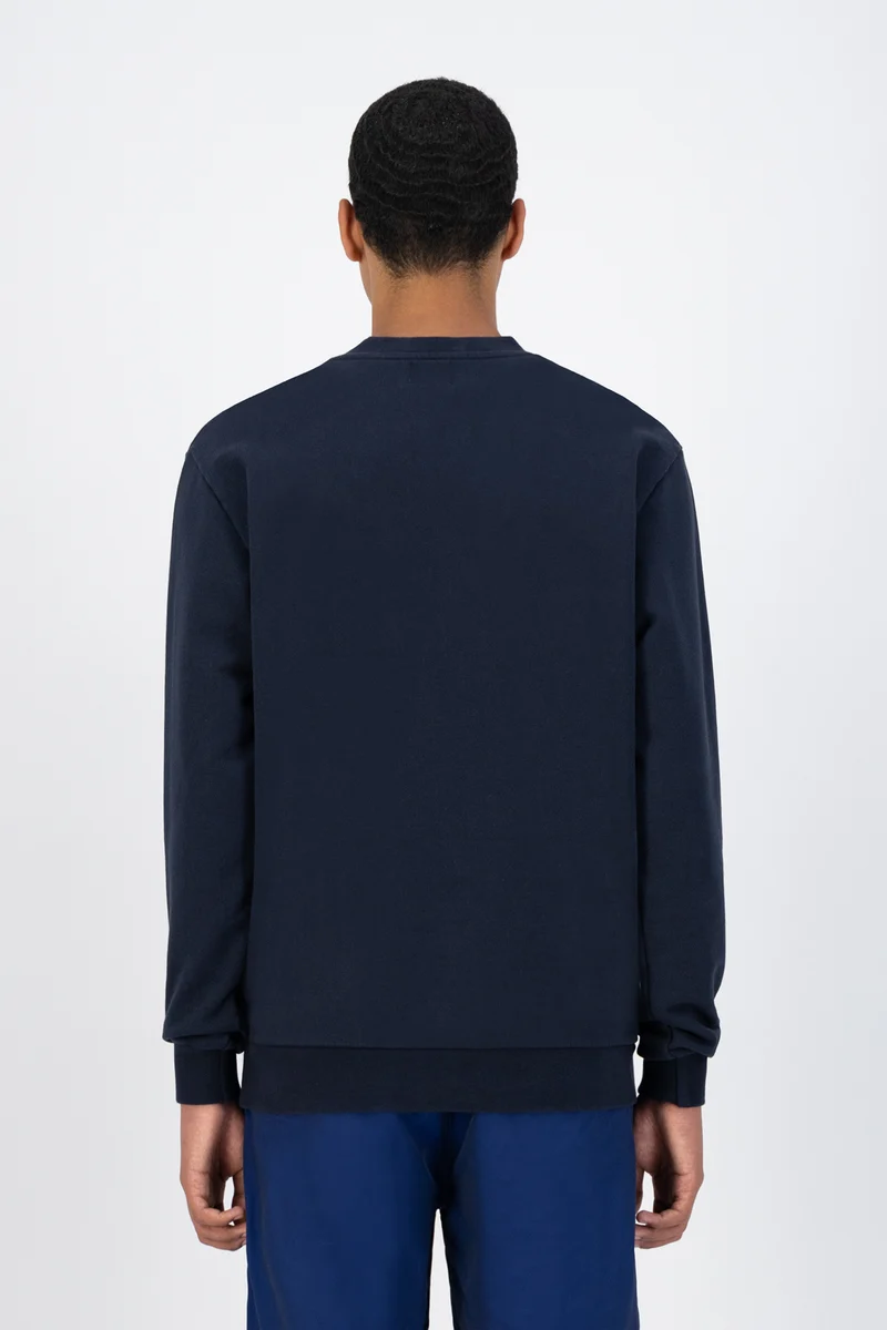Cruz Triple Crewneck - Marine