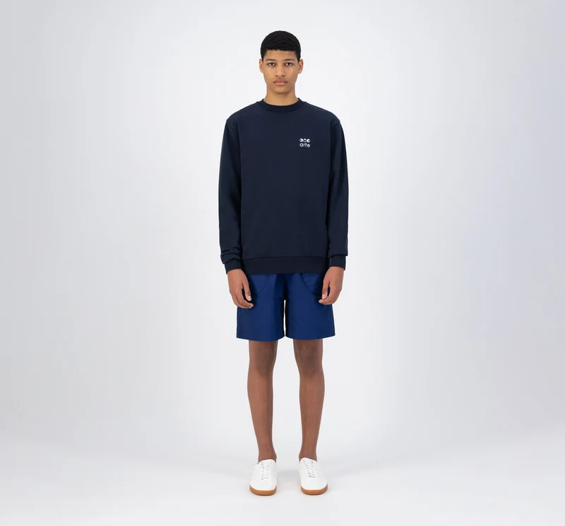 Cruz Triple Crewneck - Marine