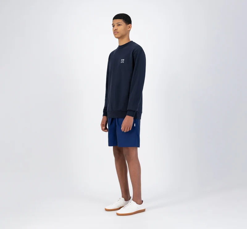 Cruz Triple Crewneck - Marine