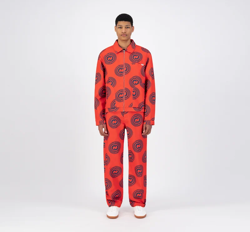 Veste Janco Swirl - Rouge/Marine
