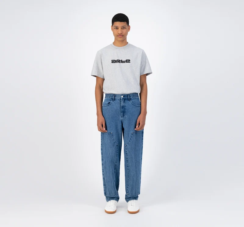 Pantalon Porter - Denim (Light Bleach)