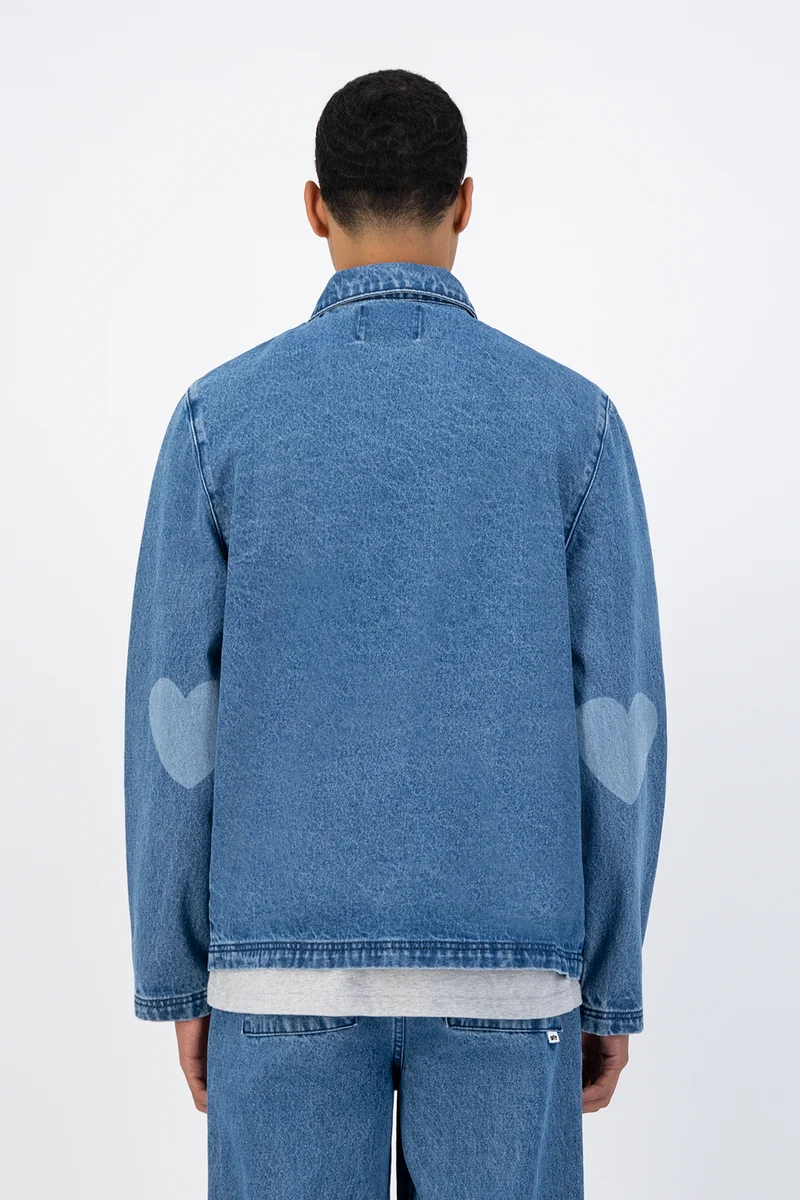 Veste Julio Heart - Denim Light Bleach