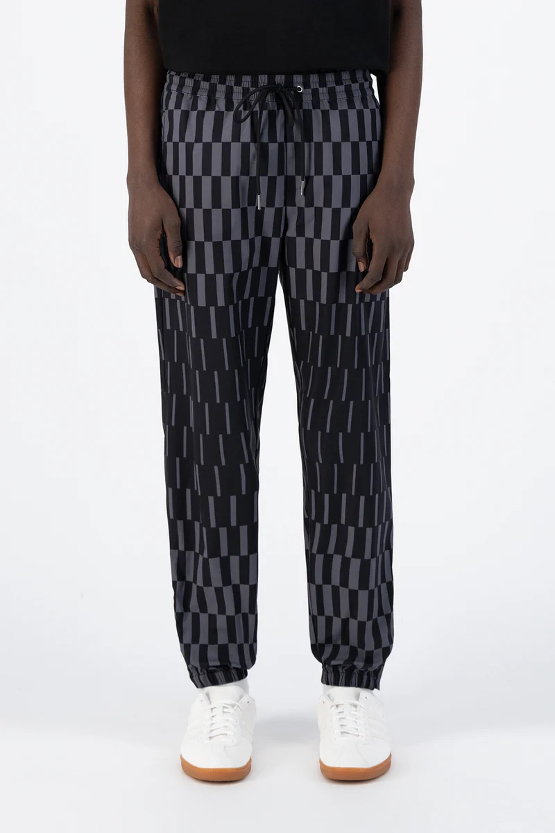 Pantalon Jo - Noir/Gris