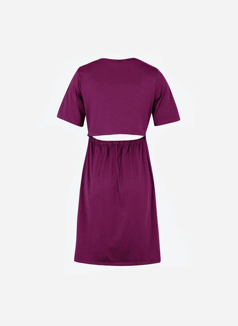 ROBE MIDI DALOBA berry