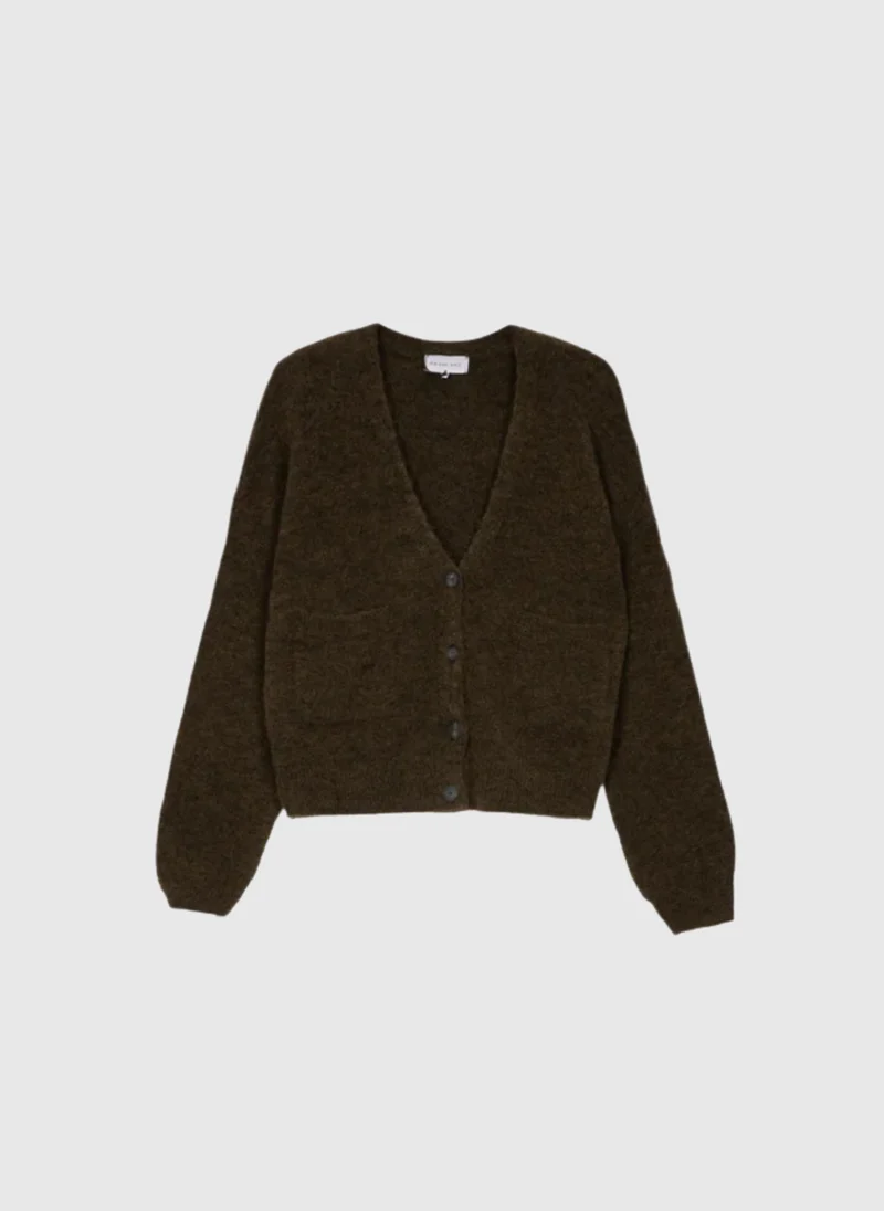 CARDIGAN BRIELLY kaki