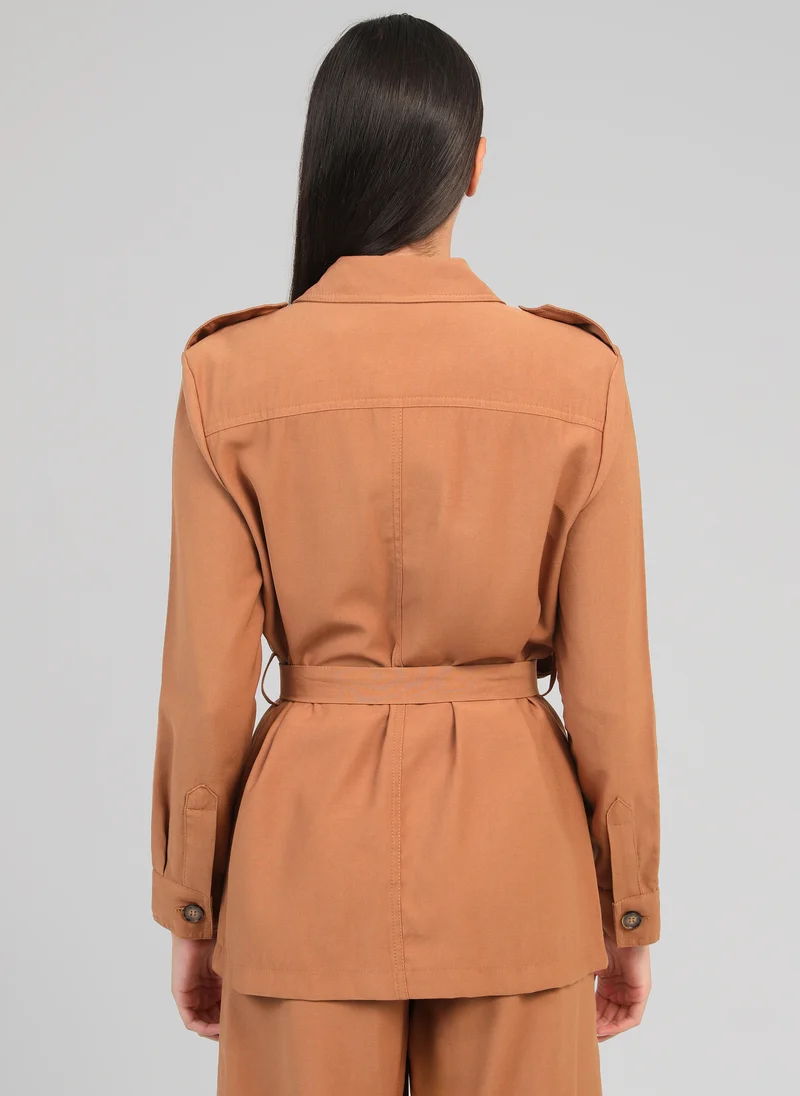 VESTE ZOANA daim