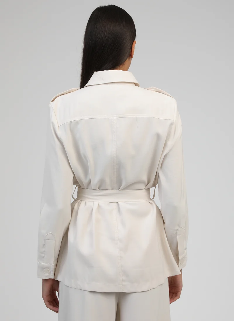 VESTE ZOANA ecru