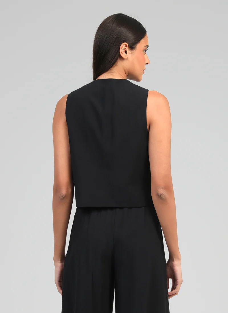 GILET ZAKINA noir