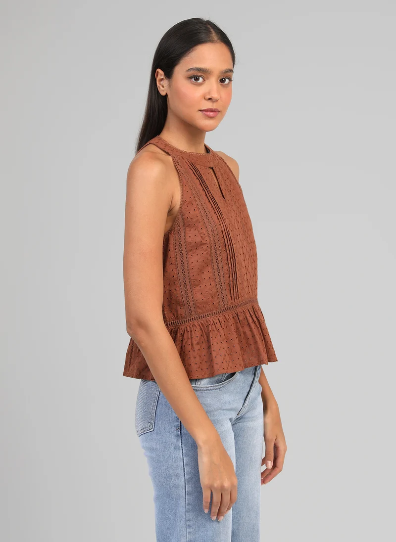 DEBARDEUR SEMINA chocolat