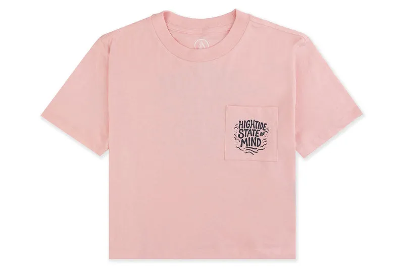 T-shirt à cadran de poche à marée haute