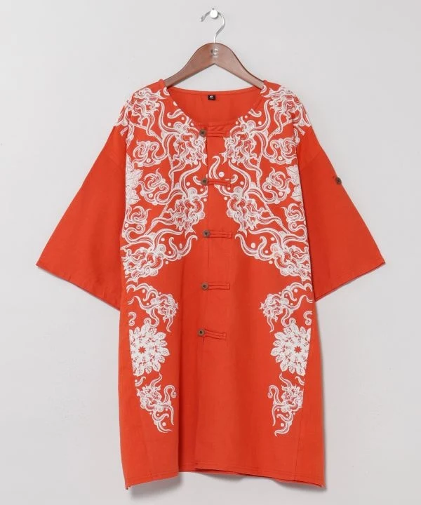 Chemise homme à imprimé mandala