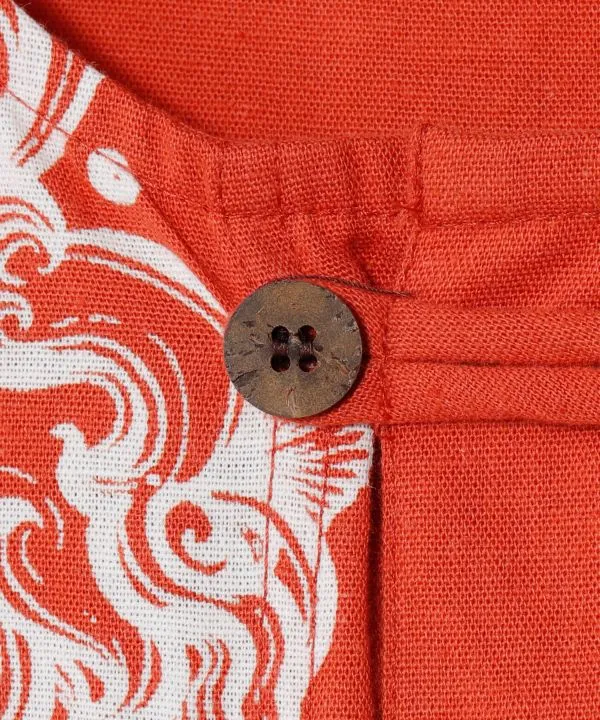 Chemise homme à imprimé mandala