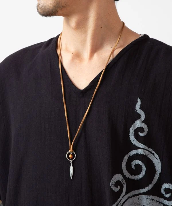Haut oversize en coton imprimé