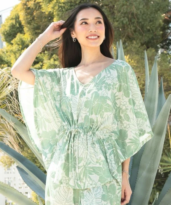Haut extensible à nouer à la taille