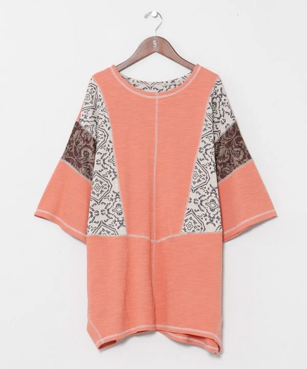 Haut homme en patchwork textile