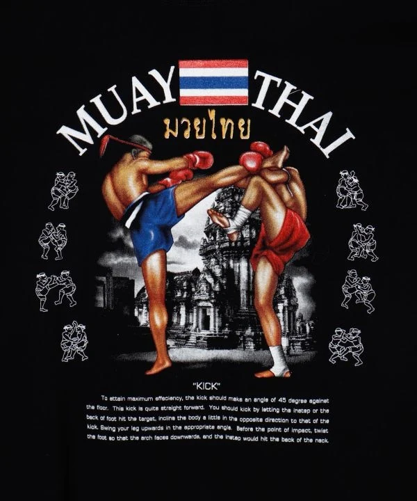 T-shirt imprimé Muay Thai