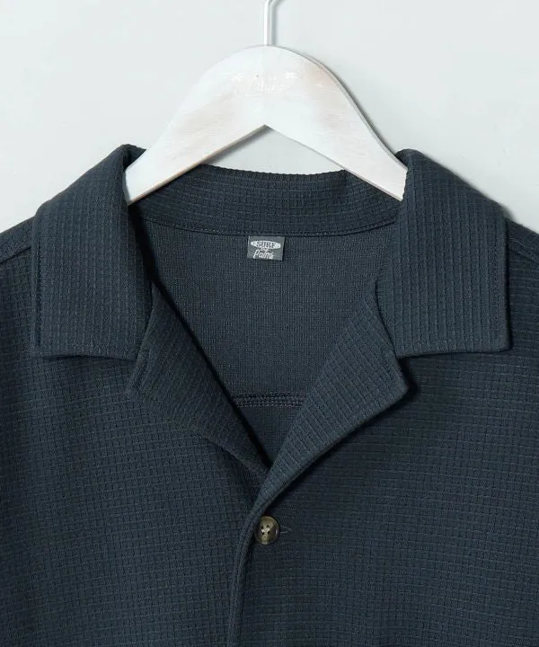 Chemise homme brodée Surf & Palms Waffle