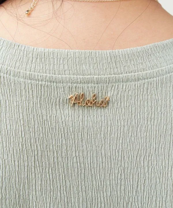 Haut Aloha Charm en seersucker
