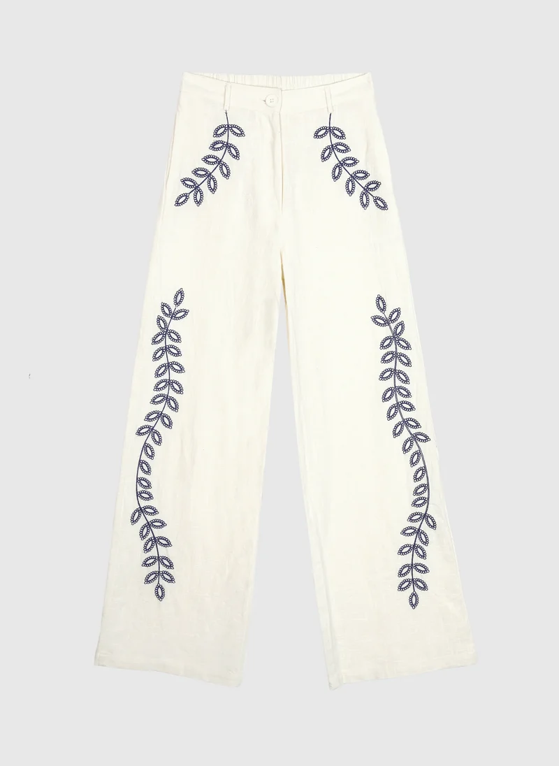 PANTALON ROSSALIE ecru