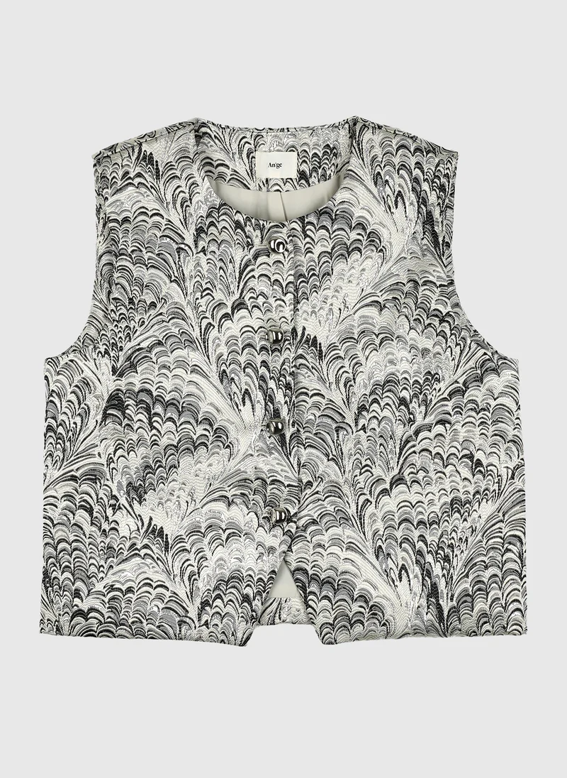VESTE SANS MANCHES HULYSSA silver