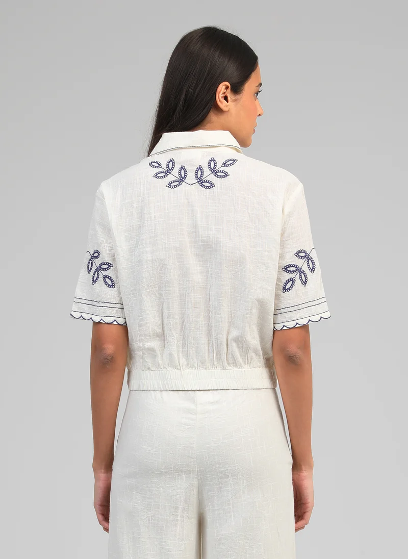 CHEMISE SILONA ecru