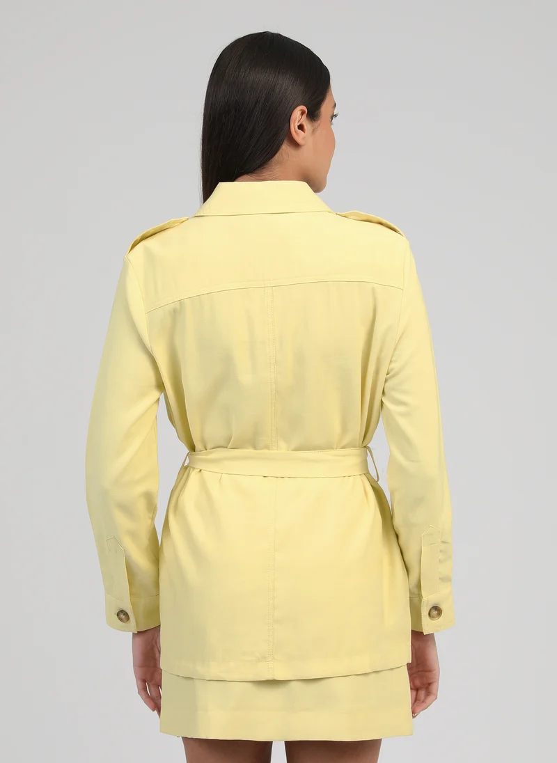 VESTE ZOANA paille