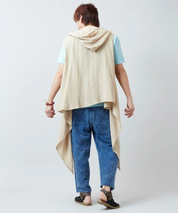 Gilet en gaze à capuche Nomad