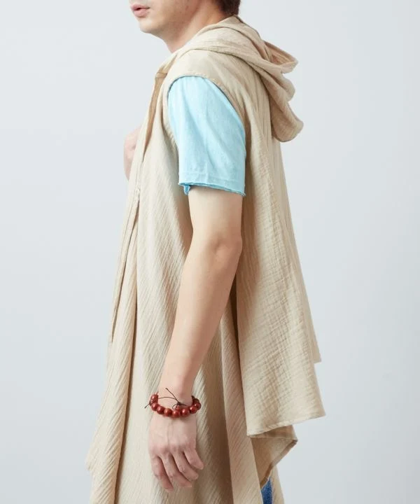 Gilet en gaze à capuche Nomad