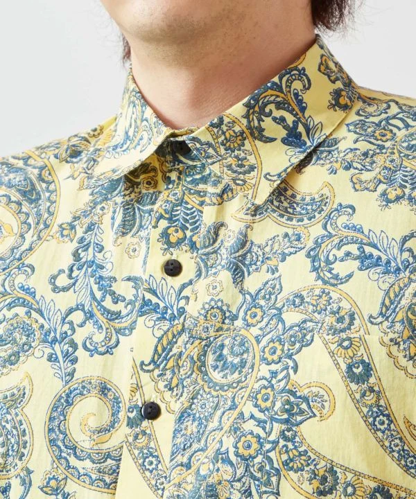 Pull-over en coton à motifs cachemire