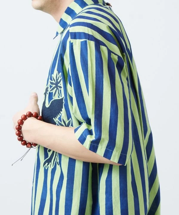Chemise oversize à rayures Otomi