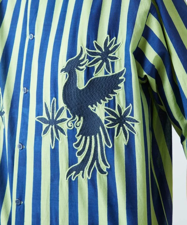 Chemise oversize à rayures Otomi