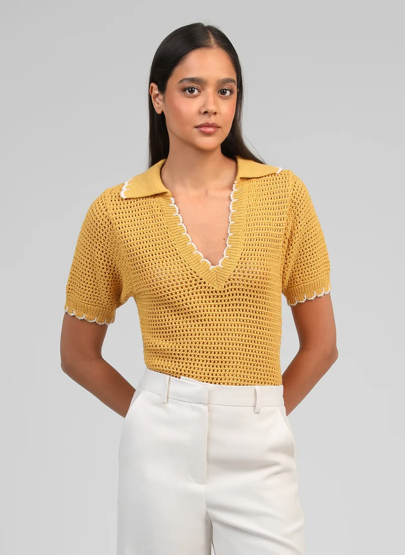 PULL VEZA paille