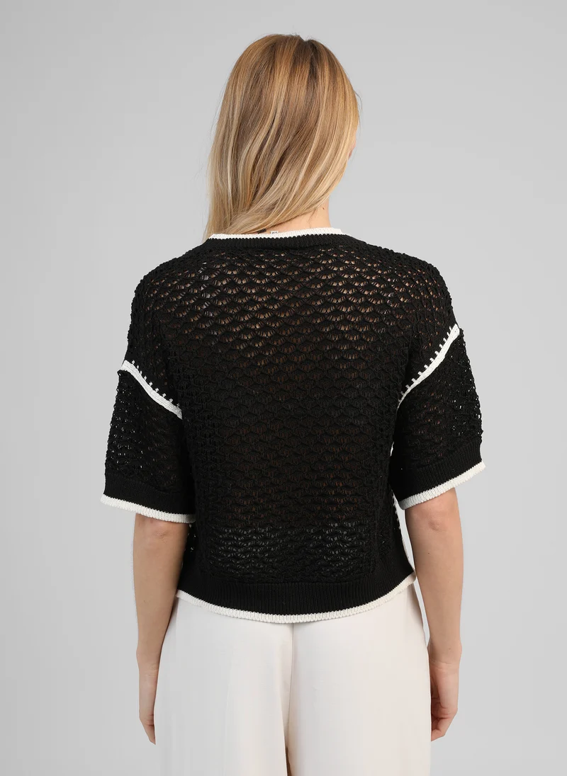 PULL VALMIE noir