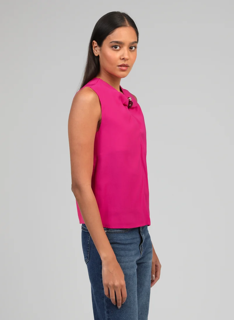 TOP KEZRA fuchsia