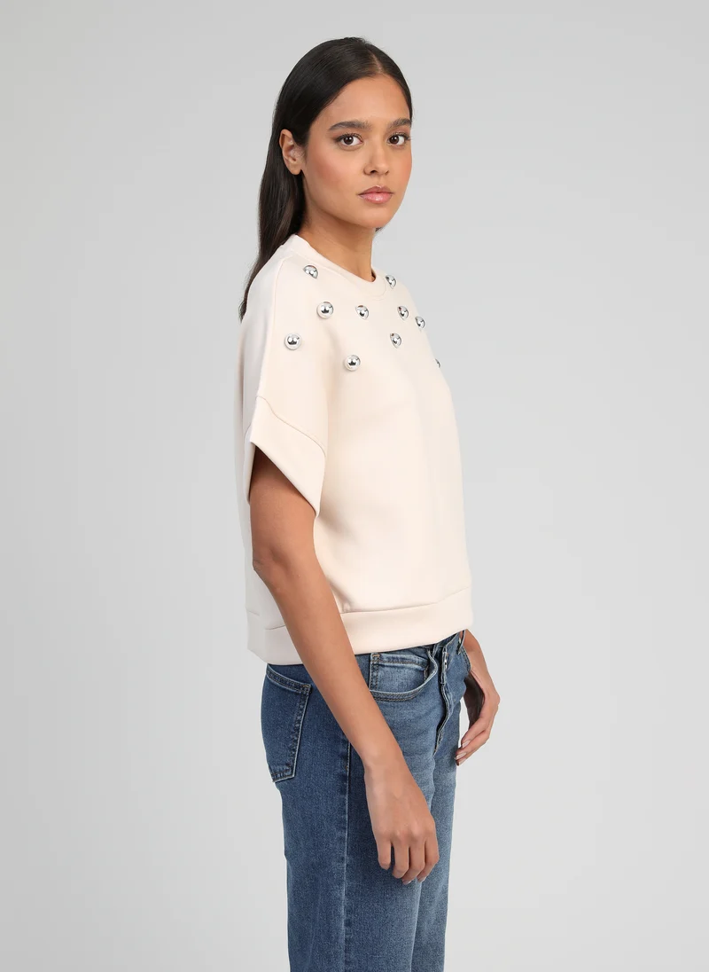 SWEAT ATIKA vanille
