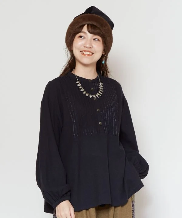 Pull à plis creux de style bohème
