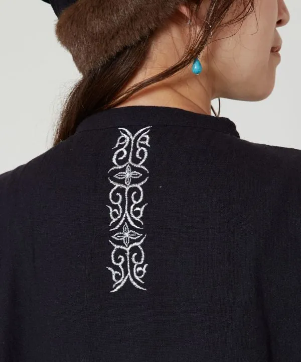 Pull à plis creux de style bohème