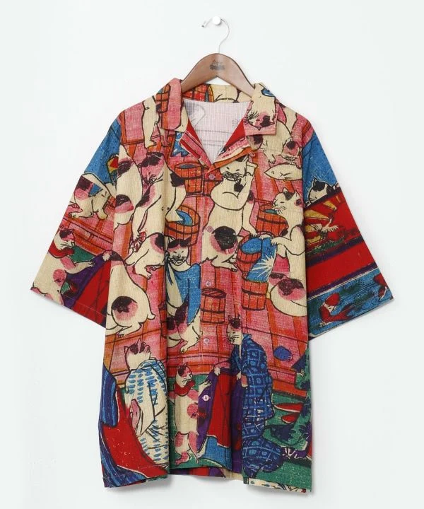 Chemise Ukiyoe NIPPON ART - L