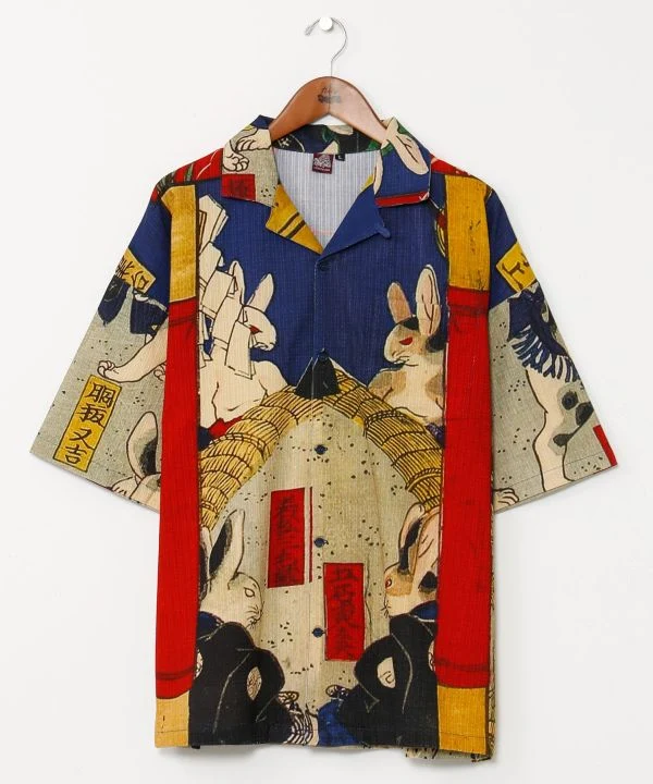Chemise Ukiyoe NIPPON ART - L