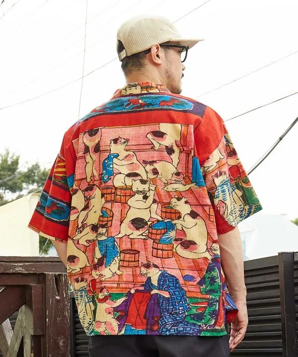 Chemise Ukiyoe NIPPON ART - L