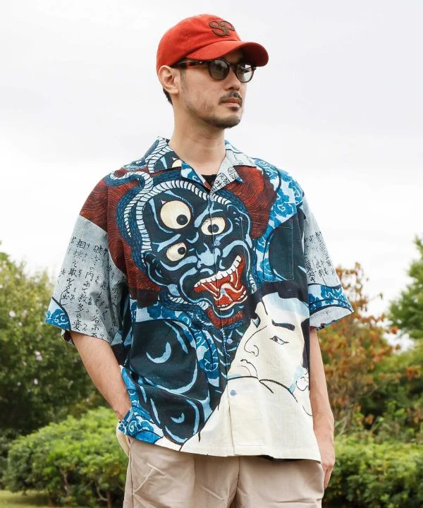 Chemise Ukiyoe NIPPON ART - L