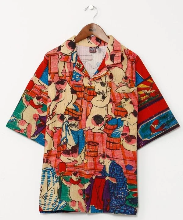 Chemise Ukiyoe NIPPON ART - M