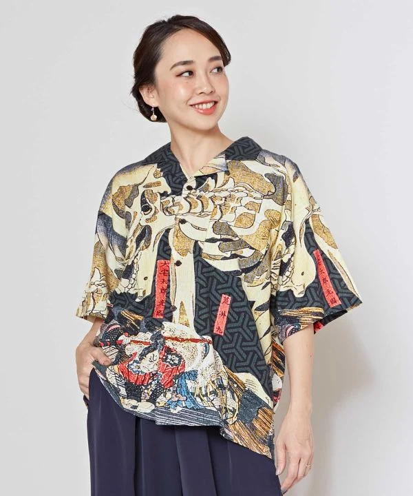 Chemise Ukiyoe NIPPON ART - M