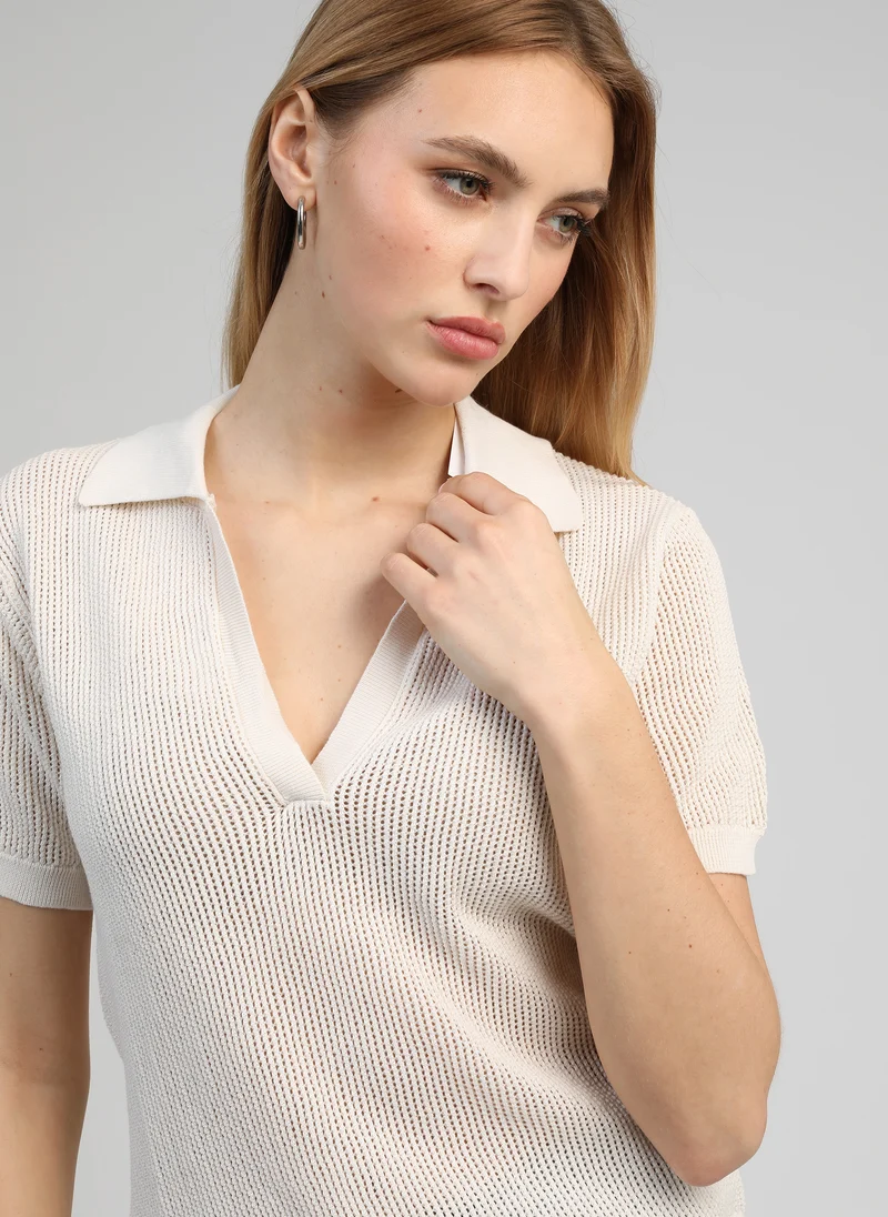 PULL VENOU ecru