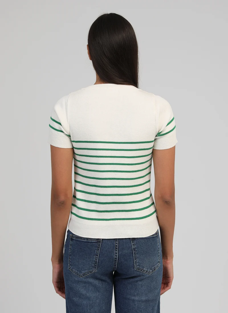PULL VARINE pomme