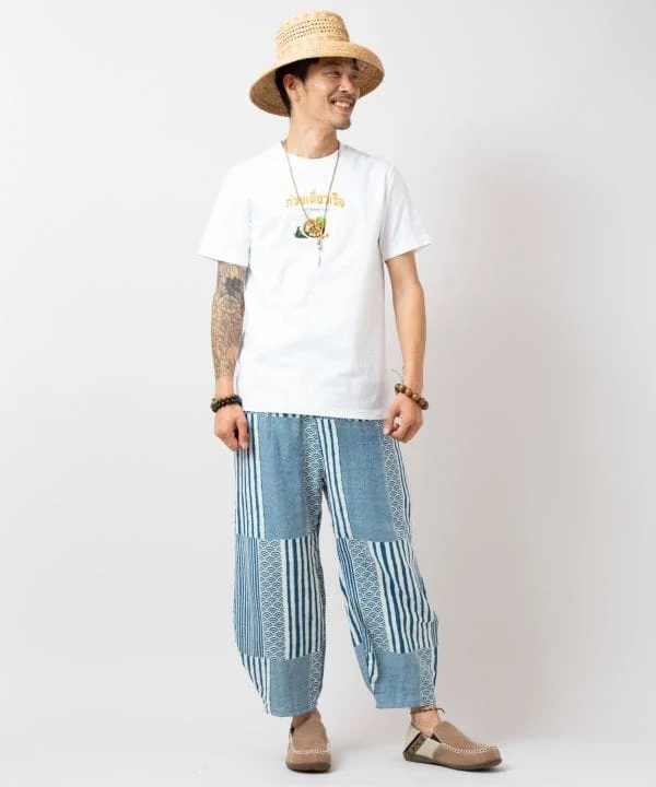 T-shirt imprimé nouilles de bateau